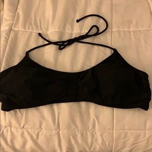 XL No Boundaries black halter bikini top